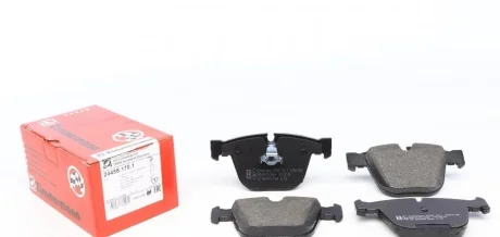 Колодки тормозные (задние) BMW X5 (E70/F15)/ X6 (E71/F16) 09- (Ate) ZIMMERMANN 24458.170.1