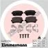 Колодки тормозные дисковые, к-кт ZIMMERMANN 244831702 (фото 1)