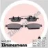 Колодки тормозные (передние) VW T5 03-/T6 15- (Ate) (с датчиком) ZIMMERMANN 24623.180.2 (фото 3)