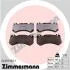 Колодки тормозные дисковые ZIMMERMANN 24681.966.1 (фото 1)