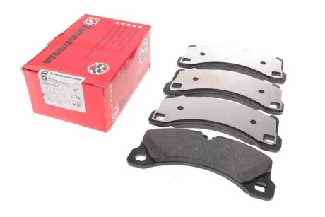 Колодки тормозные (передние) Porsche Cayenne 10- (Brembo) ZIMMERMANN 246851701