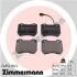 Колодки тормозные дисковые ZIMMERMANN 24852.160.2 (фото 1)