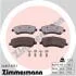 Колодки тормозные дисковые ZIMMERMANN 24867.905.1 (фото 1)
