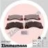 Колодки тормозные дисковые ZIMMERMANN 25007.968.1 (фото 1)
