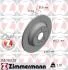 Диск тормозной (задний) Ford Focus/Galaxy/Kuga/Mondeo 08-/Range Rover 11- (302x11) (с покрытием) ZIMMERMANN 250.1361.20 (фото 1)