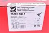 Колодки гальмівні (передні) BMW 1 (F20/F21)/ 3 (F30/F31/F34)/ i8 (I12) 11- (Brembo) ZIMMERMANN 25028.180.1 (фото 4)