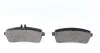 Колодки тормозные (задние) MB S-class (W222/C217/A217)/SL (R231) 13- (TRW) (с аксессуарами) ZIMMERMANN 25163.185.3 (фото 3)