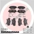 Колодки гальмівні (передні) Hyundai Elantra 10-/ i30 11-/ Kia Ceed 12- R15 (Bosch) (з аксесуарами) ZIMMERMANN 25692.180.2 (фото 5)