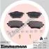 Колодки тормозные (задние) Citroen C4 Grand Picasso/Peugeot 308 II 13- ZIMMERMANN 25839.175.1 (фото 1)