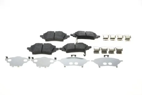 Колодки гальмівні (задні) Toyota Corolla 18-/C-HR 16-/Yaris 19-/Suzuki Swace 20- ZIMMERMANN 261531602