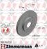 Диск гальмівний Coat Z ZIMMERMANN 280316720 (фото 1)