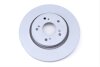 Диск тормозной (передний) Honda CR-V III-IV 2.0-2.2D-2.4 07- (293x28) (с покрытием) (вентилируемый) ZIMMERMANN 280.3175.20 (фото 6)