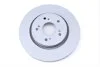 Диск тормозной (передний) Honda CR-V III-IV 2.0-2.2D-2.4 07- (293x28) (с покрытием) (вентилируемый) ZIMMERMANN 280.3175.20 (фото 6)
