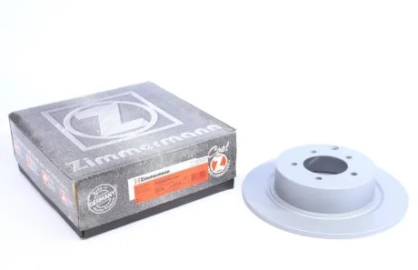 Диск гальмівний (задній) Mitsubishi Outlander 06-/Peugeot 4008/Citroen C4 Aircross 12-(302x10)(покр.) ZIMMERMANN 380.2112.20