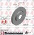 Диск гальмівний Coat Z ZIMMERMANN 380216820 (фото 1)