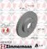 Диск тормозной (передний) MB E-class (W211/S211) 02-09 (295x28) (с покрытием) (вентил.) ZIMMERMANN 400.3619.20 (фото 1)