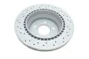 Диск тормозной (задний) MB E-class (W211/W212) 02-09 (300x22) (с покрытием) (с отверстиями)(вентил.) ZIMMERMANN 400.3622.52 (фото 2)