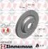 Диск тормозной (задний) MB S-class (W221) 05-13 (320x24) (с покрытием) (вентилируемый) ZIMMERMANN 400.3661.20 (фото 1)