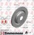 Диск тормозной (задний) MB M-class (W166) 11-15/GLE (W166) 15-19 (330x22) (с покрытем) (вентил.) ZIMMERMANN 400.3687.20 (фото 1)