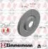 Диск гальмівний Coat Z ZIMMERMANN 400556620 (фото 1)