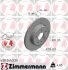 Диск гальмівний Coat Z ZIMMERMANN 430264320 (фото 1)