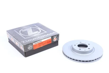 Диск тормозной (передний) Peugeot 407 04-10/Opel Combo 18- /508 10-18 (283x26) (с покр.) (вентилир.) ZIMMERMANN 440.3111.20