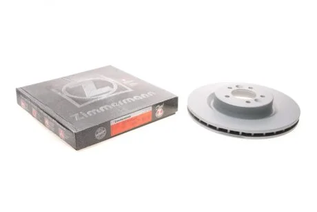 Диск тормозной (передний) Land Rover Discovery V 16-/ Range Rover 12- (360x30) (с покрытием) ZIMMERMANN 450.5213.20