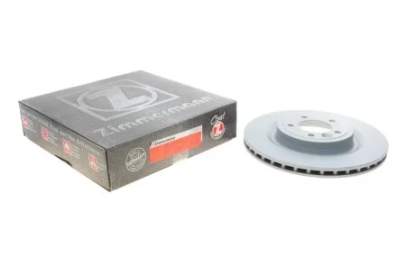 Диск тормозной (задний) Land Rover Discovery V 16-/ Range Rover 12- (350x25) ZIMMERMANN 450.5214.20