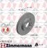 Диск тормозной (передний) Renault Megane II/Clio II/III 1.2-1.5 dCI 02- (259,6x22) (с покрыт) (вент) ZIMMERMANN 470241620 (фото 1)