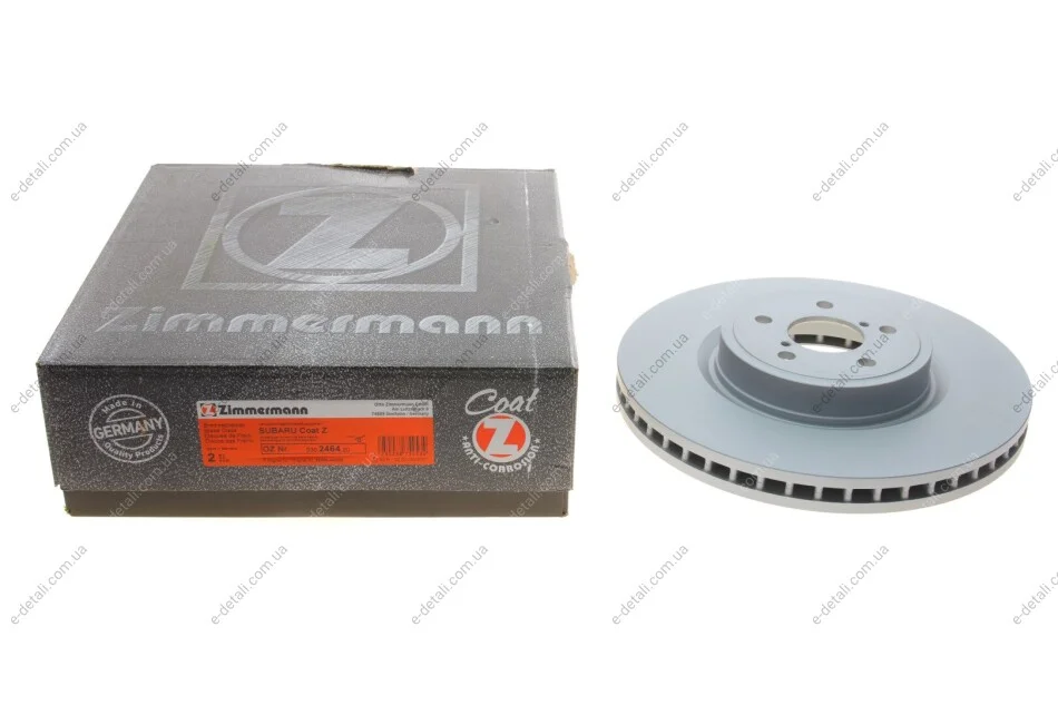 Диск тормозной (передний) Subaru Forester/Legacy/Outback 03- (316x30) ZIMMERMANN 530.2464.20 (фото 1)