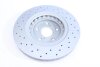 Диск тормозной (передний) Toyota Rav 4 12-/Lexus RX/NX 08- (328x28)(с покрыт) (вент) (с отверстиями) ZIMMERMANN 590.2825.52 (фото 2)
