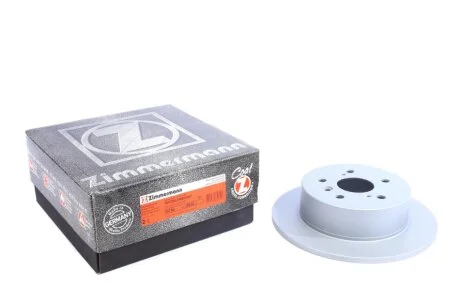 Диск тормозной (задний) Toyota Camry/Lexus ES 11- (281x10) (с покрытием) (полный) ZIMMERMANN 590.2832.20