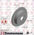 Диск гальмівний Coat Z ZIMMERMANN 590.2843.20 (фото 1)