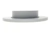 Диск тормозной (задний) VW Caddy III 04-15 (256x12) (с покрытием) (полный) ZIMMERMANN 600.3222.20 (фото 3)