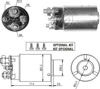 Втягуюче релє стартера ZM ZM1862