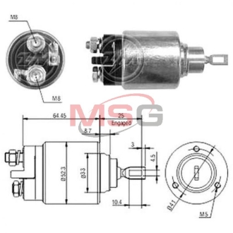 Втягуюче релє стартера ZM ZM372