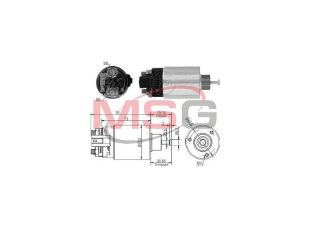 Втягуюче релє стартера ZM ZM9860